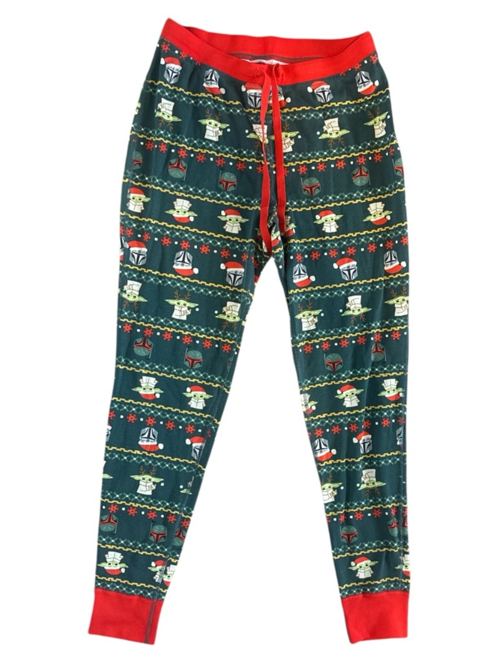 Hanna Andersson STAR WARS™: The Mandalorian Long John Christmas Pajama Set M - Picture 5 of 7